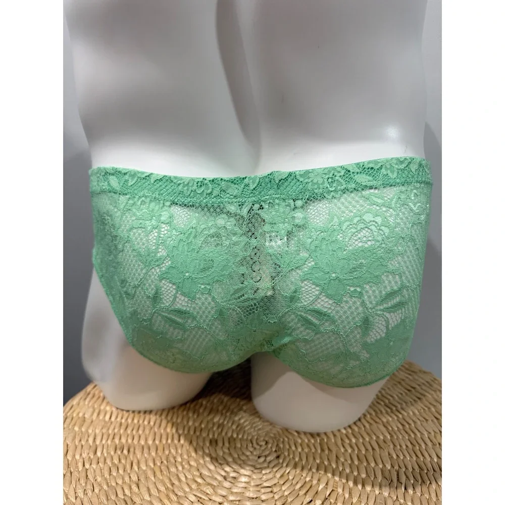 Cosabella Never Say Never Comfort Micro Brief Men's Lace Underwear Ghana Green S